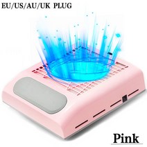 집진기필터 목공집진기 집진장치 흡진기 New 80W Nail Dust Vacuum Cleaner with Reusable Filter for Salon Nail Manicure, 없음, 1.EU PLUG - Pink