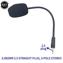 asmr마이크 게임용 헤드셋 구즈넥 거북이 해변 헤드폰 게임용 인터콤 2.53.5mm, b-2.5mm