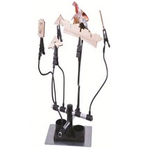 스프레이 프라모델 건담 도색 부스 JOYSTAR-스마트 모델 취미 부품 홀더 에어 브러시 페인트 건 악어 클립 스탠드 6 개