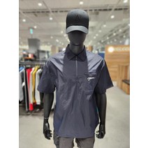 남여공용 컴포트핏 반집업 반팔셔츠 볼컴 VA222SI004 NV