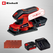 독일 아인헬 충전 오비탈 샌더 TC-OS 18/187 Li-Solo 4460725, 본체+4.0Ah배터리+급속충전기