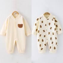 메이커키즈 곰돌이와 친구들 유아 긴팔 우주복 59-90 204942