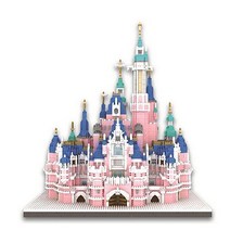(국내 당일발송) HC 1+1 대형 건물시리즈 나노블럭, 16.초대형 디즈니월드