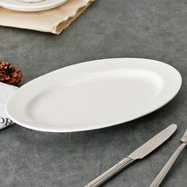 모던 양식 타원접시 카페 화이트 도자기 디저트 파스타 스파게티 디너 스테이크 접시 그릇