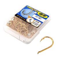 가마가츠 덕용 박스 치누 금색 지누 바늘 금침 참돔 벵에돔 낚시바늘, 금색 3.5호