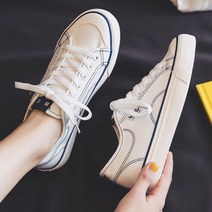 캐주얼 여성 운동 캔버스 10대 슈즈 스니커즈 여자 요즘유행하는 발편한 이트