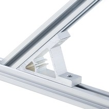 45 도 프로파일 브래킷 2020 3030 4040 4545 5050 알루미늄 산업용 고강도 코너 1 개, 04 45 degree for 4545