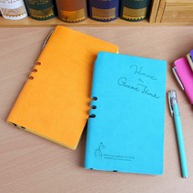 교사다이어리 성인일기장 업무일지 레터링 노트 수첩 볼펜세트