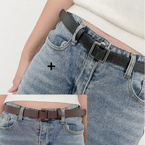 여자 여성 패션 포인트 벨트 허리띠 2p