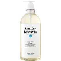 웨일리 홈드라이 고농축 중성 세탁세제 1000ml (펌프포함), 1개