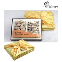 친환경 가야산 건 표고 버섯 백화고 선물세트 (백화고230g + 슬라이스150g 보자기) 프리미엄 명절 선물, 백화고 2종 선물세트(백화고230g+슬라이스150g)