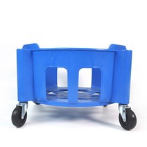 공공기관 청소 운반구 360도 회전 운반카트110L 쓰레기통운반, 1개