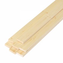 아이베란다 소나무 목재 쫄대 10x38mm 목재재단 패널 원목 (2장단위), 800mm(2장)
