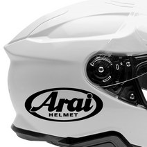Arai 아라이 헬멧 스티커 오토바이 데칼, 80x35mm, 검정