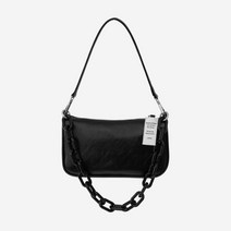 [정품] 니히 우먼 엔벨롭 백 다크 블랙 Nieeh Women Envelope Bag Dark Black 1045853