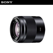 [소니] # 알파 렌즈 SEL50F18 (E 50mm F1.8 OSS / Ø49mm) 표준, 색상선택:블랙