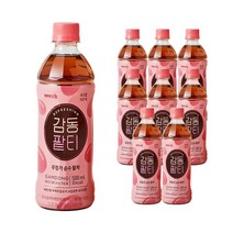 [런칭특가] 웨이크비 감동팥티 500ml 무첨가 순수 팥차, 1세트, 9병