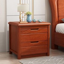 거실 호두 나무 침대 옆 캐비닛 모던하고 좁은 침실 스토리지 스탠드 Darwer 대용량 테이블 가정용 가구, A2+50cm