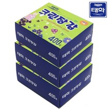태화 크린장갑 400매 x3개 주방 청소 위생장갑, 단품
