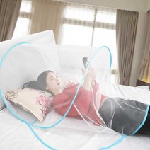 얼굴 모기장 3종 암막 텐트 차박 원터치 아기 침대 어, 3.2인용