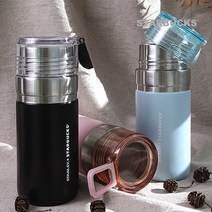 스타벅스 SS 홀리데이 스탠리 통가 보온보냉 텀블러 500ml MD +개별 패키지 박스, 스카이블루