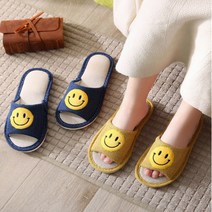 족저근막 거실화 여름용 린넨소재 임산부 평발 요족 산후조리원 회사 사무실, 옐로우