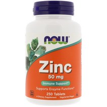 나우푸드 아연 50mg 250정