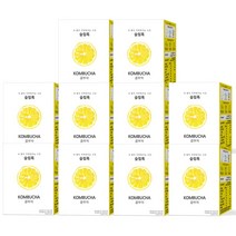 슬림톡 콤부차 레몬 유산균 사과초모식초, 5g, 15포, 10박스