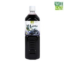 차그림 쥬스베이스 블루베리원액 1000ml, F216_차그림블루베리원액1000ml, 1