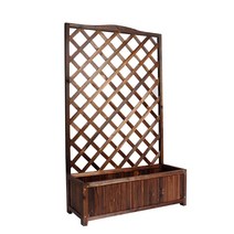 지지대 정원 펜스 고급스런 탄화 장식 비닐하우스 수태벽 넝쿨 등나무 오이망 스마트팜딸기 화분 장미 수태봉 참외망 키 박세, A, 탄화 그물60x200화분