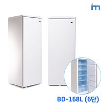 롯데필링스 아이엠 다목적냉동고 서랍형냉동고 스탠드형냉동고, 아이엠BD-168(6단)화이트