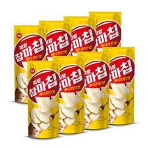 (유통기한 임박제품) 미왕 참마 칩 허니치킨맛 90g 8봉 참마 프레이크 야채칩 마칩 간식 안주