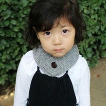 (DIY)미니네키목도리 뜨기-동영상첨부, 60-블랙, 1개