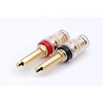 고급형 바인딩포스트 스피커용 1개 4mm 바나나단자 바나나짹 Socket Connector Binding Post for Speaker Terminal, 바인딩포스트 1개