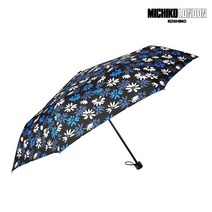 미치코런던 플라워데이 3단수동 접이식 우산