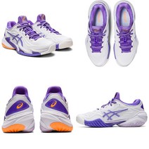 국내매장판 아식스 코트 FF 3 우먼 ( WHITE / AMETHYST ) 운동화 러닝화