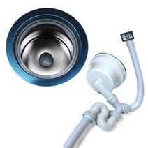 클린배수구 세트 스텐배수구세트 신제품 _ 30690EA