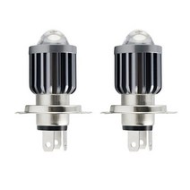 야마하 막삼 오토바이 LED 확산렌즈 전조등 H4 1pcs