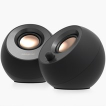 크리에이티브 Creative PEBBLE V3 페블 2채널 PC 스피커, 화이트