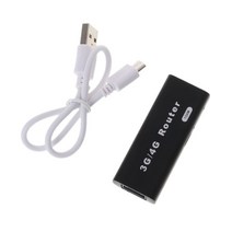 유심라우터 lte라우터 와이파이라우터 새로운 와이파이 라우터 미니 휴대용 3G/4G Wlan 핫스팟 AP 클라이언, 한개옵션0