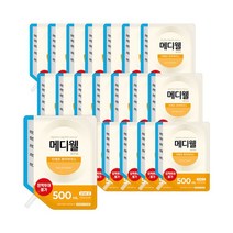 엠디웰 메디웰 RTH 티에프 화이버리스 500ml 20팩 1박스 주입세트포함 뉴트리웰 경관식, 단일옵션