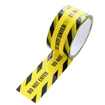 테이프 건설 현장 경계선 노란색 건설 차량 파티 장식 생일 파티 용품을 멀리 두십시오., 입력하지, 하나