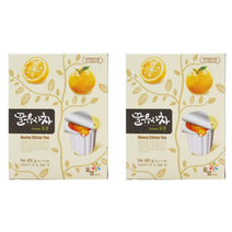 Honey Citron Tea 꽃샘 꿀 유자차 포션 30g*15입(450g), 450g x 2개