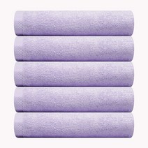 수건하다 고급 대나무 뱀부얀 호텔 수건 150g 5매 10매, 10장, 연보라색