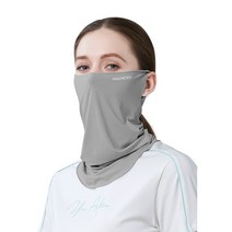 여름목토시 여름 여름용 쿨 멀티 워머 넥워머 목토시 밴드 여성용 아이스 실크 자외선 차단 마스크 빠른, 02 deep gray