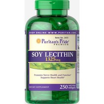 퓨리탄프라이드 Soy Lecithin 소이 레시틴 1325mg 250정
