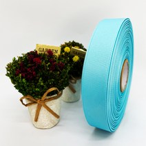 포장 리본 끈 제이제이리본 골직리본15mm 20mm 25mm 60컬러 (길이 45M ) 공단리본, 19옥색, 15mm