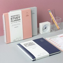 인디고 몬스터 스터디 플래너 (아이콘), [F2 06-003367] 네이비