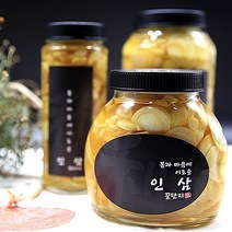 효능 좋은 6년근 금산 인삼 아카시아 꿀 청 차 인삼청, 인삼꿀청 300ml