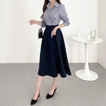 [랜덤플레이] 롱슬리브 스트라이프 셔츠